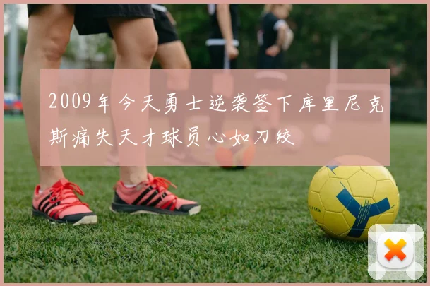 2009年今天勇士逆袭签下库里尼克斯痛失天才球员心如刀绞